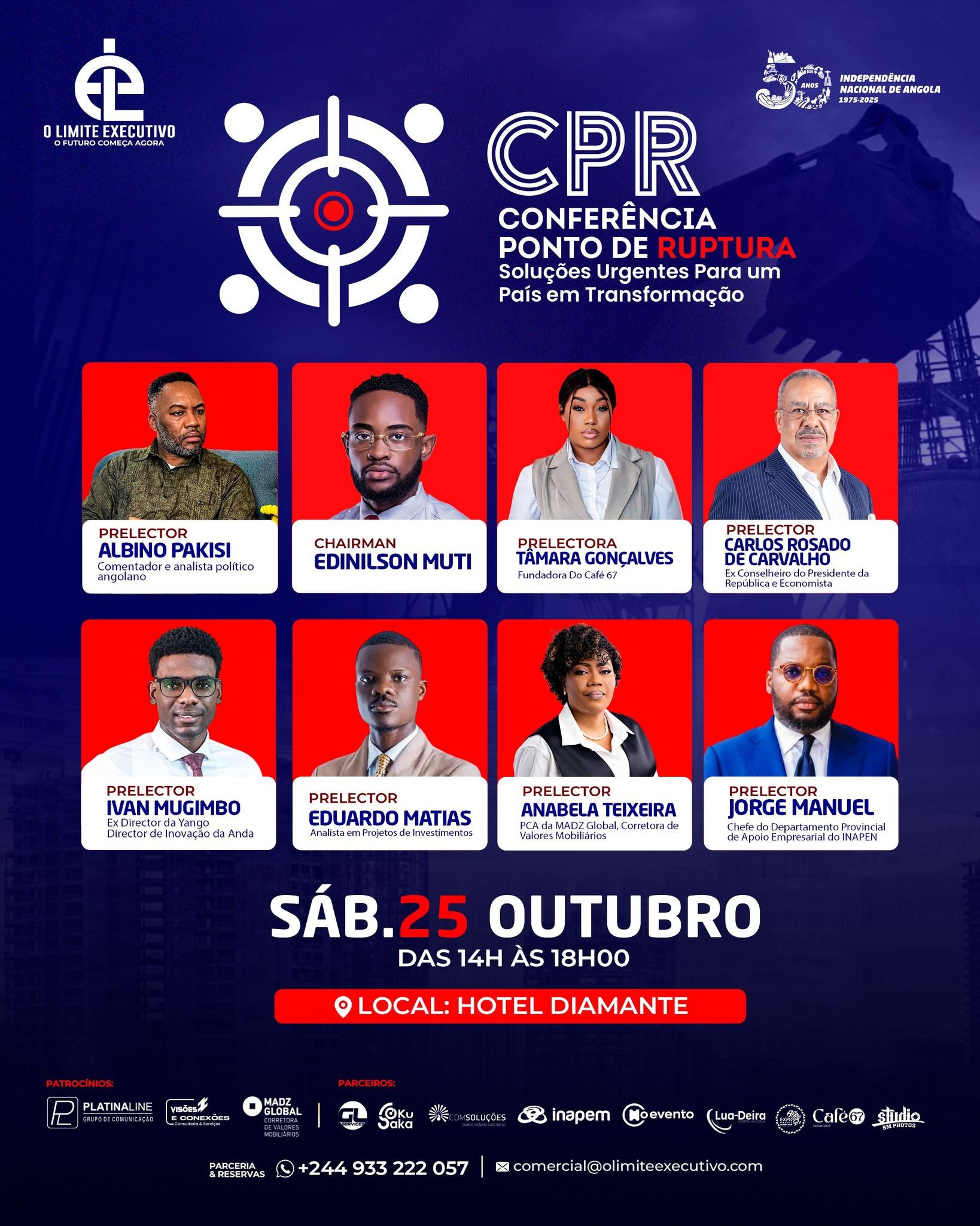 CONFERÊNCIA PONTO DE RUPTURA!