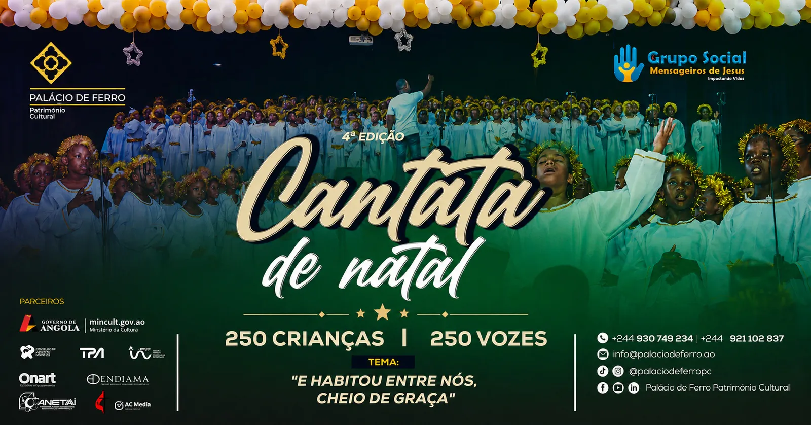 IV Cantata de Natal - E Habitou Entre Nós, Cheio de Graça