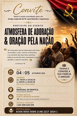 ATMOSFERA DE ADORAÇÃO | ORAÇÃO PELA NAÇÃO