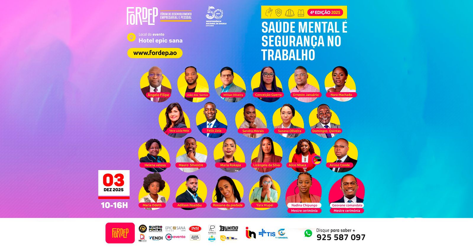 FORDEP 2025 – Edição Independência