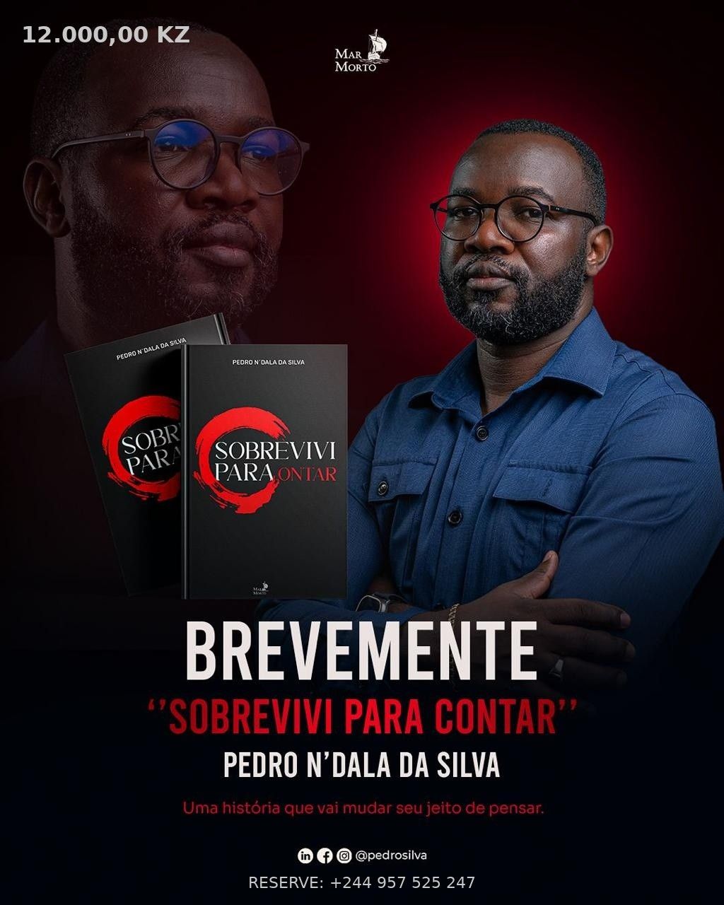 PRÉ-VENDA DO LIVRO | SOBREVIVI PARA CONTAR