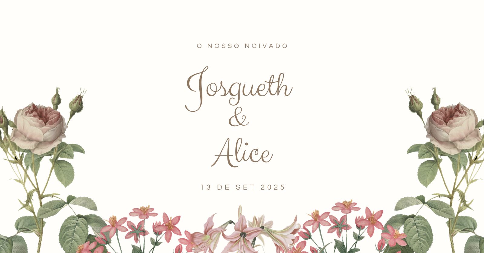 Noivado do Josgueth & Alice