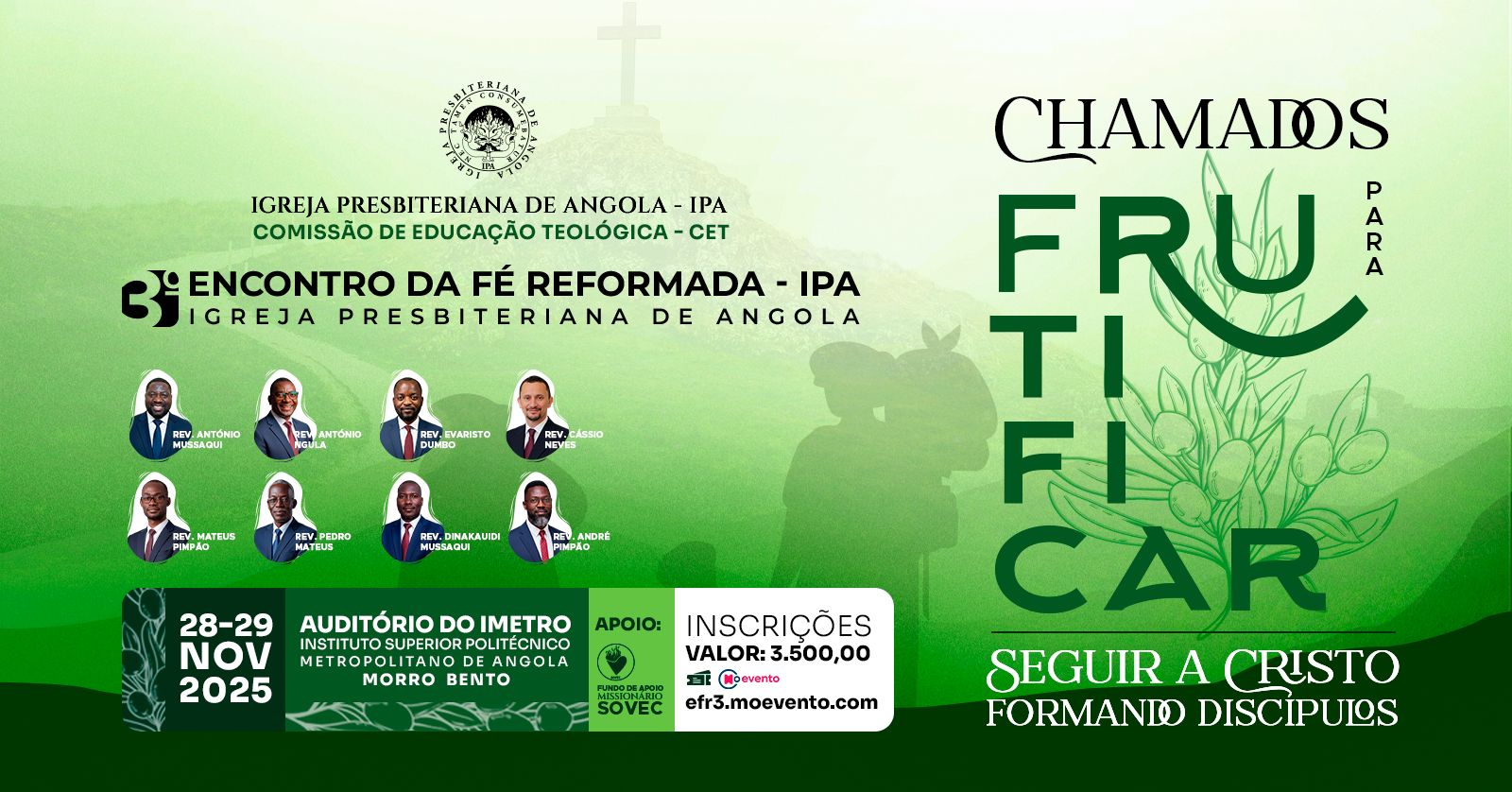 3º ENCONTRO DA FÉ REFORMADA - IPA