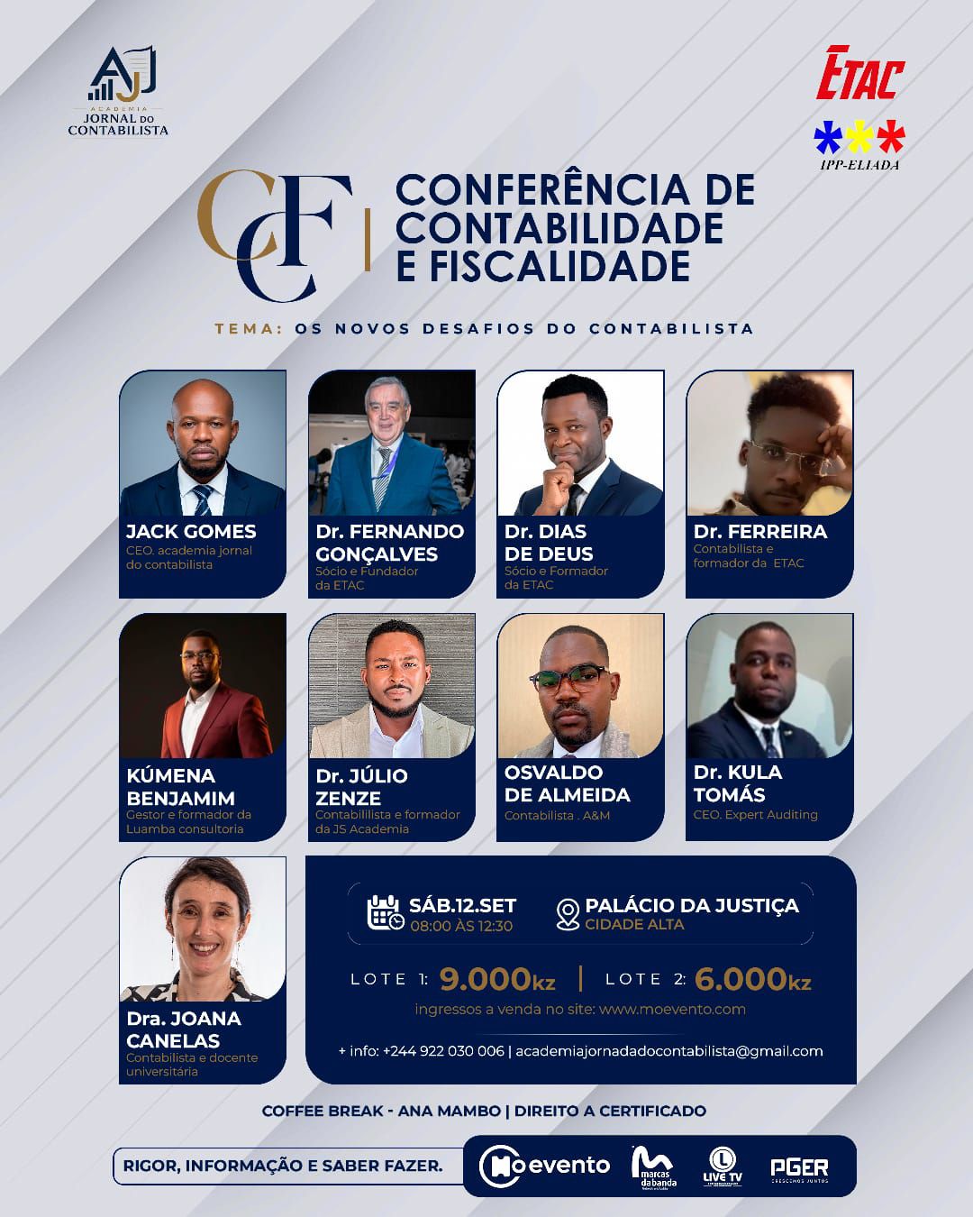 CONFERÊNCIA DE CONTABILIDADE E FISCALIDADE